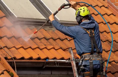 Démoussage et hydrofuge de toiture à Moussan